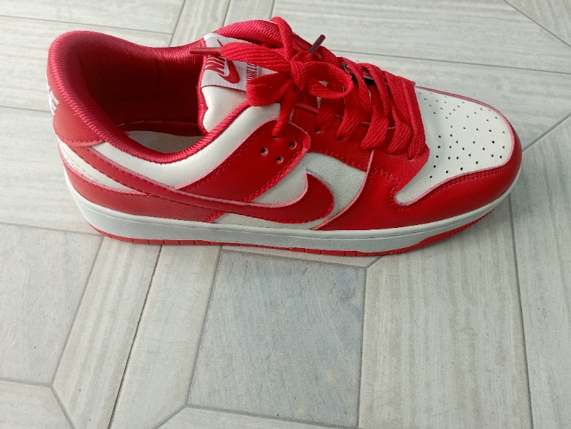 Nike Red White Casual Sneakers