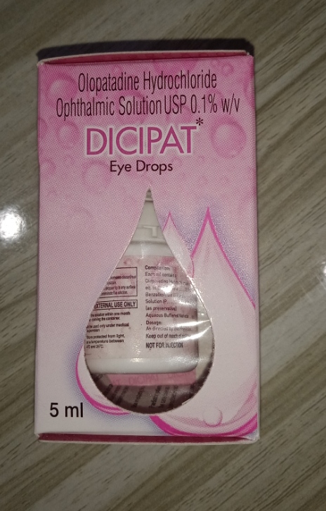 DICIPAT / Olopatadine Hydrochloride Ophthalmic Solution USP 0.1% w/v