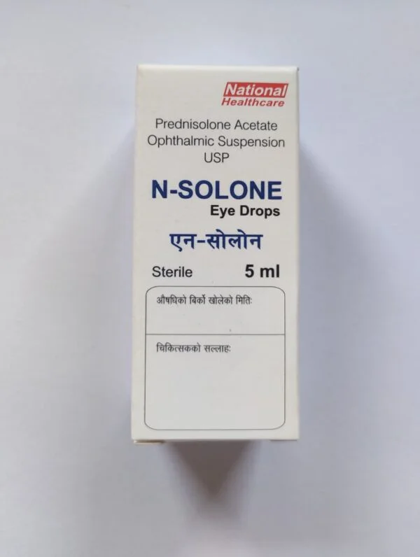 N-SOLONE EYE DROPS / Prednisolone Acetate Ophthalmic Suspension Usp